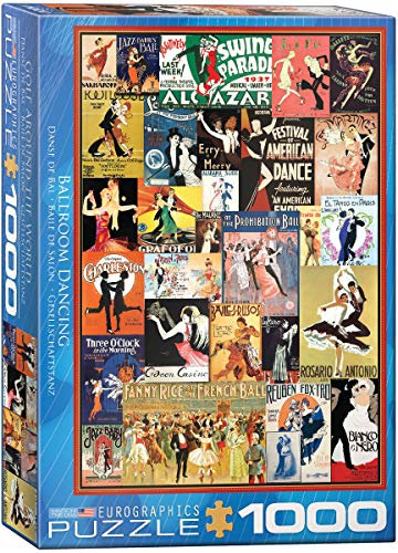 EuroGraphics 15.240–2.377,4 cm Ballroom Dancing Puzzle (1000 Teile) 6000-0936