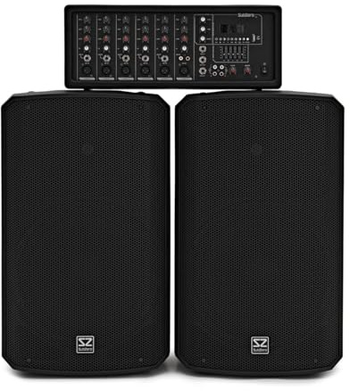 SubZero SZPA-612 250W 12 PA System With Digital Media Player