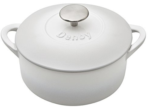 Denby Round Casserole, Natural Canvas, 20 cm