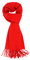 Achillea Herren Achi-Kaschmir Kaschmirschal, Rot/Ausflug, einfarbig (Getaway Solids), 12 W x 72 L