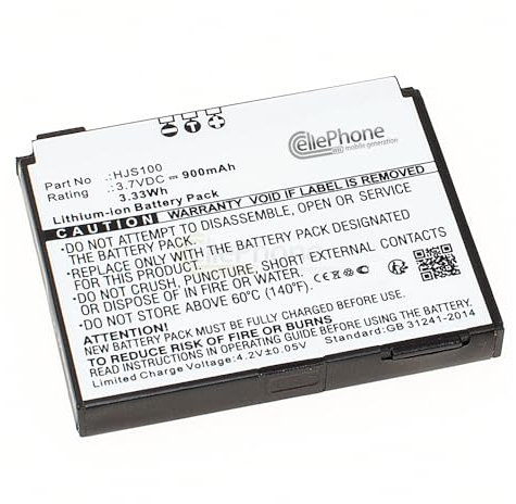 cellePhone Akku Li-Ion kompatibel mit Becker Map Pilot (Ersatz für 338937010208)