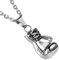 Cupimatch Boxhandschuh Handschuhe Anhänger Halskette Herren Edelstahl Punk Rock Box Kette Geschenk für Männer