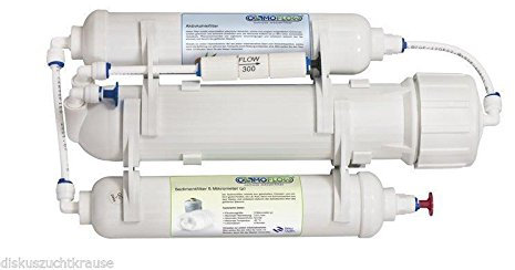 Osmoflow Osmoseanlage Umkehrosmose Nano/Hobby 285 L am Tag / 0,15 Liter/Min. Wasserfilter