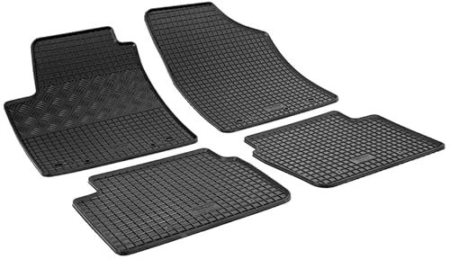 Gummi Fußmatten passend für Hyundai i10 ab 3/2008-10/2013 AZUGA AZ10091001 Gummimatten Automatten