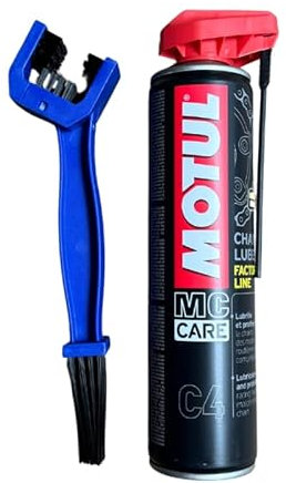 Kettenschmiermittel Motul C4 400 ml + Kettenreinigungsbürste