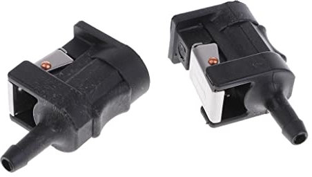 2 Stücke 5/16 Zoll Weibliche Kraftstoffleitung Schlauch Adapter Fitting Rohrverbinder Für Yamaha Außenborder Und Kraftstofftank Verbindung