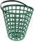 SM SunniMix High Strength Golf Ball Basket, Durable Golf Course Balls Carrier Carry Bucket Container, Ball Holder with Rotatable Handle, Holds 100 Balls
