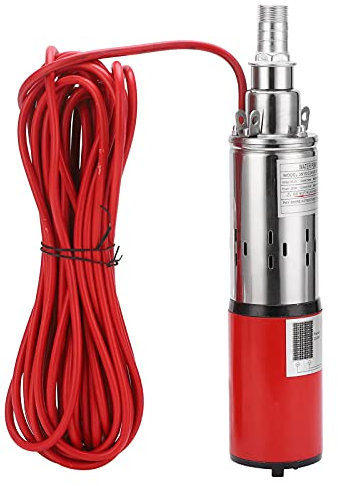 Bomba de agua Solar de 1,5, Bombas y accesorios Bombas para pozos m³ / h DC24V, bomba de pozo profundo, bomba sumergible de tornillo de accionamiento eléctrico, 50 metros de elevación de altura