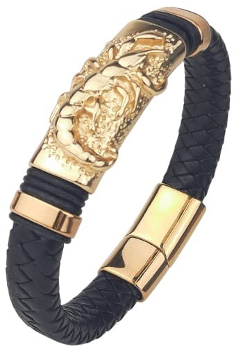 ARMONY PARIS HerrenArmband, Leder, Schmuck für Herren