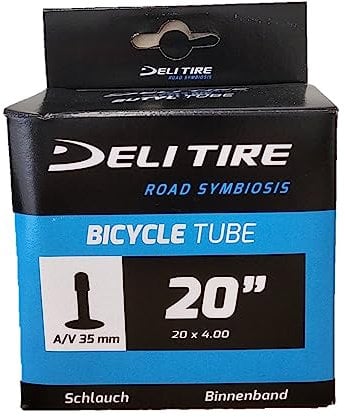 Deli Tire Cámara de neumático av7xxl 20 pulgadas 20x4.00 (100-406) av 35mm fat bike