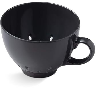 Zeal G300T Colander, Melamine, Dark Grey