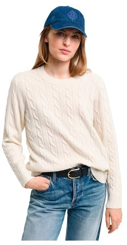 Lambswool Cable C-Neck