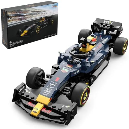 CMJ RC CARS Red Bull RB19 F1 Rennwagen Modellbausatz - Maßstab 1:24, 333 Teile, Sammlerset für Sportwagen, geeignet für Rennsport-Enthusiasten, ab 6 Jahren