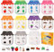 11 Pzs Pegatinas Magnéticas Montessori, Magnético Fuerte Juguetes de Clasificación de Colores Juego Educativo de Clasificación de Colores Juegos de Combinación de Colores para Nevera Niños