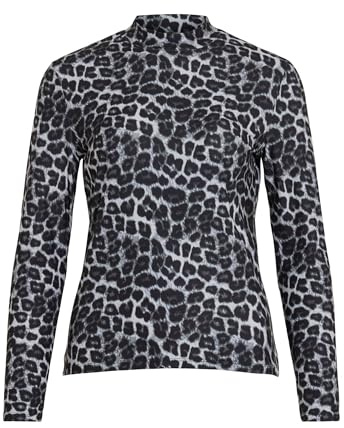 Vila Female Oberteil mit Langen Ärmeln Stehkragen | Long Sleeved Top
