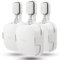 Aokicase Wall Mount for Eero Pro 6E Home WiFi System, Simple and Robust Wall Mount Stand for Eero Pro 6E Tri-Band Mesh Wi-Fi 6 System, Without Messy Cables (White, 3 Pieces)