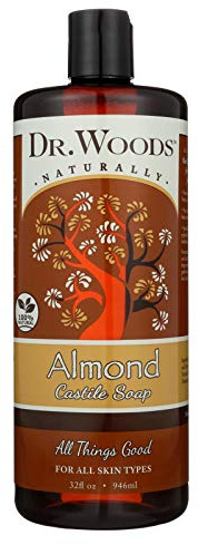 Dr. Woods Pure Castile Soap 32 fl oz Almond by Dr. Woods