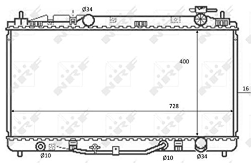 NRF 59079 Kühlmittel des Motor