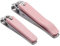 Rocutus Lot de 2 paires de ciseaux à ongles portables pour adulte Pédicure coupe-ongles rose generic
