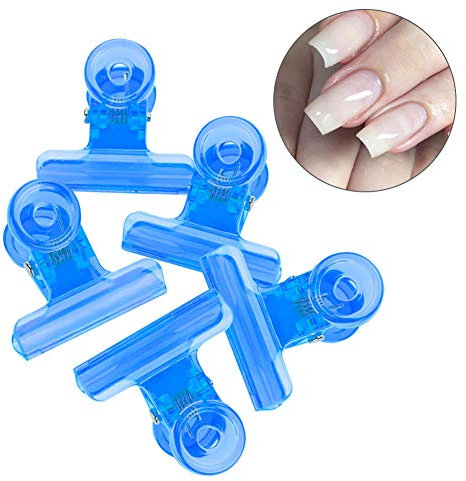Morsetti per unghie C Curve, 50pcs C Clip per l'estensione delle unghie per curve Accessori per unghie in plastica multifunzione (02)