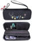 KT-Case Étui pour stéthoscope compatible avec stéthoscope 3M Littmann 5803 Classic III Sac de voyage Omron ADC Dixie EMS Boîte de rangement multifonction tendance, Noir , Classique
