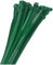 KnnX 28210 - Fascette plastica - Stringicavi - Fermacavi - verde - 100 x 2,5 mm (piccolo) - 50 pezzi - Resistenza alla rottura 8,2 kg