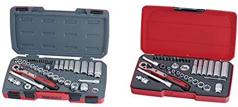 Teng T3839 3/8-inch Socket Set Metric Drive (39 Pieces) & T1436 1/4-inch Socket Set Metric Drive (36 Pieces)
