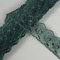 10 Yard Bestickte Spitzenbordüre Spitzenbesatz Spitzenband,Geschenkband Spitze Band Meterware,Spitzenborte Zum DIY Basteln Nähen Weihnachten Hochzeit Party Deko Blumen Geschenkverpackung,Dunkelgrün