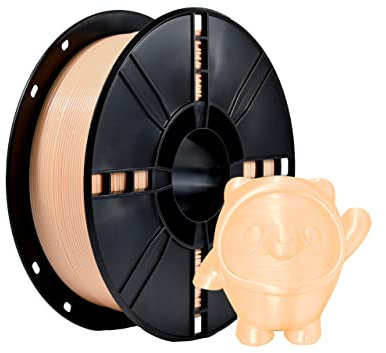 iBOSS PLA Plus (PLA+) Filamento per Stampante 3D, 1.75 mm Filamento PLA Plus, Precisione di Misurazione +/- 0.02 mm, Bobina da 1 kg (2,2 lbs) per Stampante 3D, Colore Della Pelle