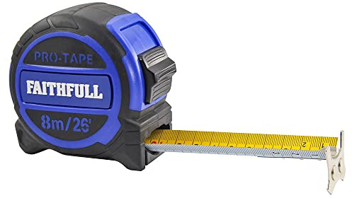 Faithfull FAITM832MI Pro Tape Measure - 8M/26ft