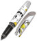 Online Tintenpatronen-Rollerball Campus Lemon, für Rechtshänder und Linkshänder, ergonomisches Griffstück, Roller-Ball, Standard-Tintenpatronen, inkl. Kombipatrone blau, 1 Stück (1er Pack)