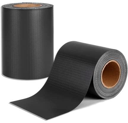 SUBTLETY PVC Sichtschutzstreifen für Doppelstabmattenzaun Sichtschutz Zaun mit 30 Befestigungsclips 70mx19cm Sichtschutzmatte Windschutz für Gartenzäune Balkon Terrassengeländer (Anthrazit)