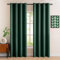 MIULEE Tende Oscuranti per Interni 2 Pezzi, Tenda Verde Scuro Moderna per Soggiorno, Tenda Oscurante Finestra Camera da Letto Salotto, Tende Termiche Isolanti per Interni con Anelli, 2x 140x260 CM