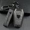 VOLBOZ Coque de Clé de Voiture pour P-eugeot 408 508L 5008 4008 2008 308, Étui de Protection pour Clé de Voiture, Housse pour Clé De Voiture, Porte-ClÉS de Voiture Portable Accessoires,A Grey