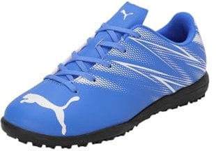 Puma Attacanto Junior TT (Astro Turf) Football Boots - 5 - Blue/White