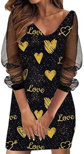 Deal of The Day Prime Today Abito+Donna+da+Cerimonia Vestito Donna Elegante Rosa Antico Abito Uncinetto Donna Vestitino Manica Lunga Donna Vestiti A Maniche Corte Todays Daily Deals Colla