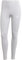 adidas Damen Essentials 3-Stripes Cotton Leggings, Light Grey Heather/White, M
