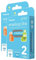 Eneloop Lot de 2 x 2 Piles Rechargeables Micro 550mAh AAA Ni-MH DECT