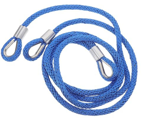 CORHAD Climbing Net Swing Straps Heavy Duty Rope for Swing Adjustable Swing Rope Swing Hanging Rope Swing Rope Kit Swing Hanging Strap Swing Strap Replacement Tree Swings Strap