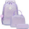 Schultaschen Kinder Mädchen Rucksack Glitzer Kinerrucksack Schultaschen Set Bunte Schulrucksack Rucksack Tagesrucksack für Schule Reise Arbeit