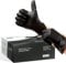 PROMART Disposable Gloves Black Vinyl - Latex-Free, Powder Free, Extra Strong 4 mil, Multi-Purpose, Non-Surgical Gloves, Disposable, Medical Exam Gloves, for Medical, Cooking & Cleaning (100, LARGE)