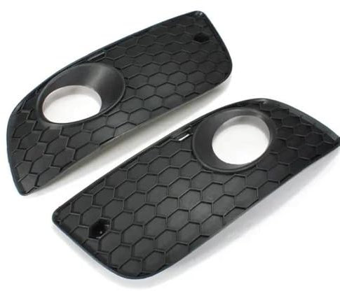 Nebelscheinwerferblenden Kompatibel Mit VW MK5 Für Golf Für GTI Für J&etta GT 2005 2006 2007 2008 2009 Auto-Front-Unterstoßstangengitter-Grill-Nebellampenabdeckung(Fog Lamp Cover)