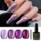 Shining She Gel Nail Polish Magnetic, 4 Colours Grey Purple Dark Grape Purple Cat's Eye Gel Nail Polish with Magnet Soak-Off UV/LED Jelly Glass Crytal Gel Nail Polish for Nail Art Salon DIY Home, 8 ML