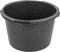 Pisces 45 Litres Sump, Round Tub for Pond Pebble Pool Water Feature Reservoir – 51.5cm Diameter