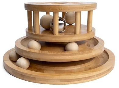 TrendPet Minka, Katzenspielzeug, Bambus (Tower)