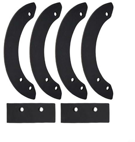 Schneefräse Gummi-Paddelabdeckung, 6 Stück, für Honda HS520/HS720 Serie Schneewerfer, elastische Passform, Ersatzteil für effizientes Schneeräumen, Outdoor-Wintereinsatz