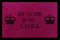 Interluxe FUSSMATTE Türmatte My Home is My Castle Geschenk Einzug Wohnung Haus 60x40 cm Fuchsia