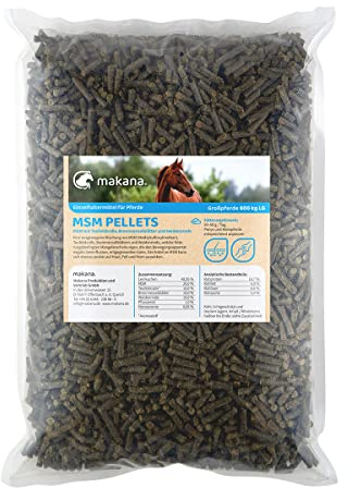 Makana MSM Pellets für Pferde, 1,5 kg Beutel