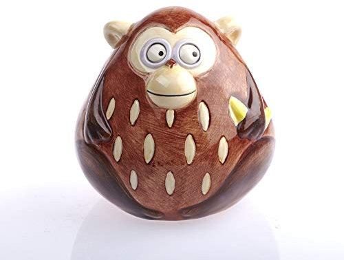 by-Bers Uhu Spardose, Handarbeit aus Keramik (AFFE)