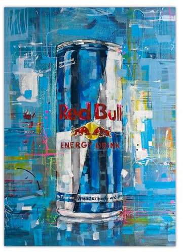 JosHoppenbrouwers Red Bull Poster, 50 x 70 cm, ungerahmt
